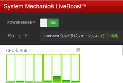 LiveBoost™ テクノロジー