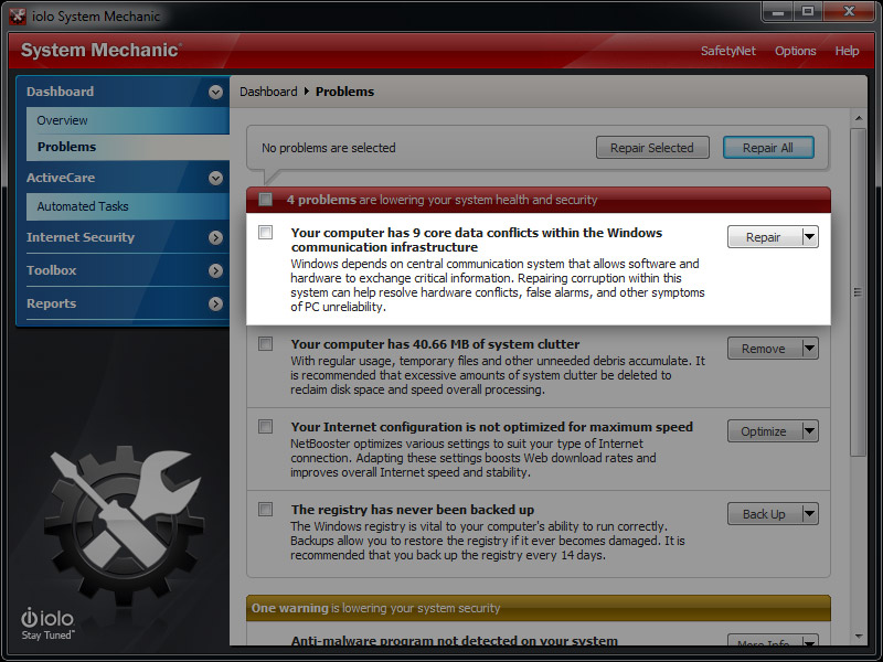 sm screenshots Core Data Recalibrator large